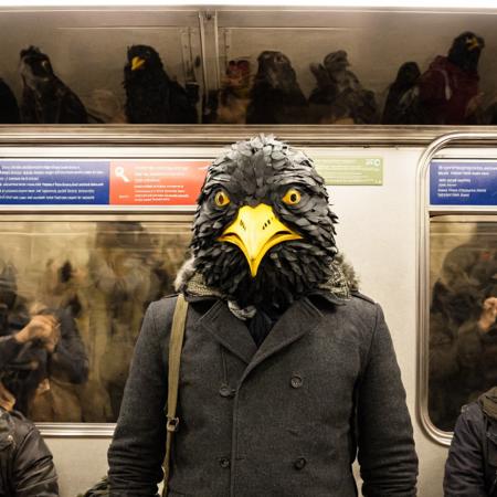 11591-447933475-_lora_SDXL_Mask_Sa_May_1_ mask,  a man in a black bird mask on a subway train.png